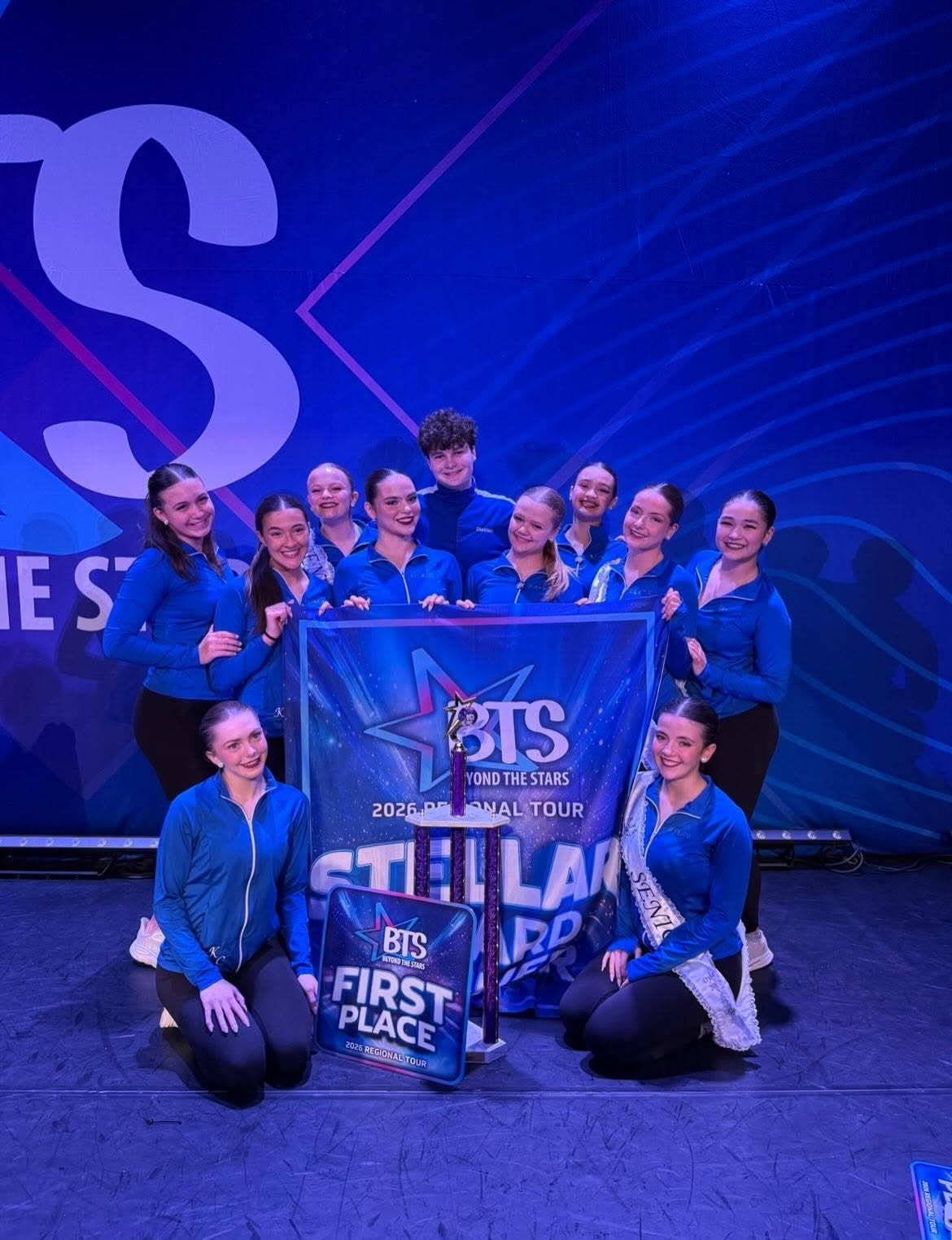1st Place at the BTS Stellar Awards 2026 Regional Tour.